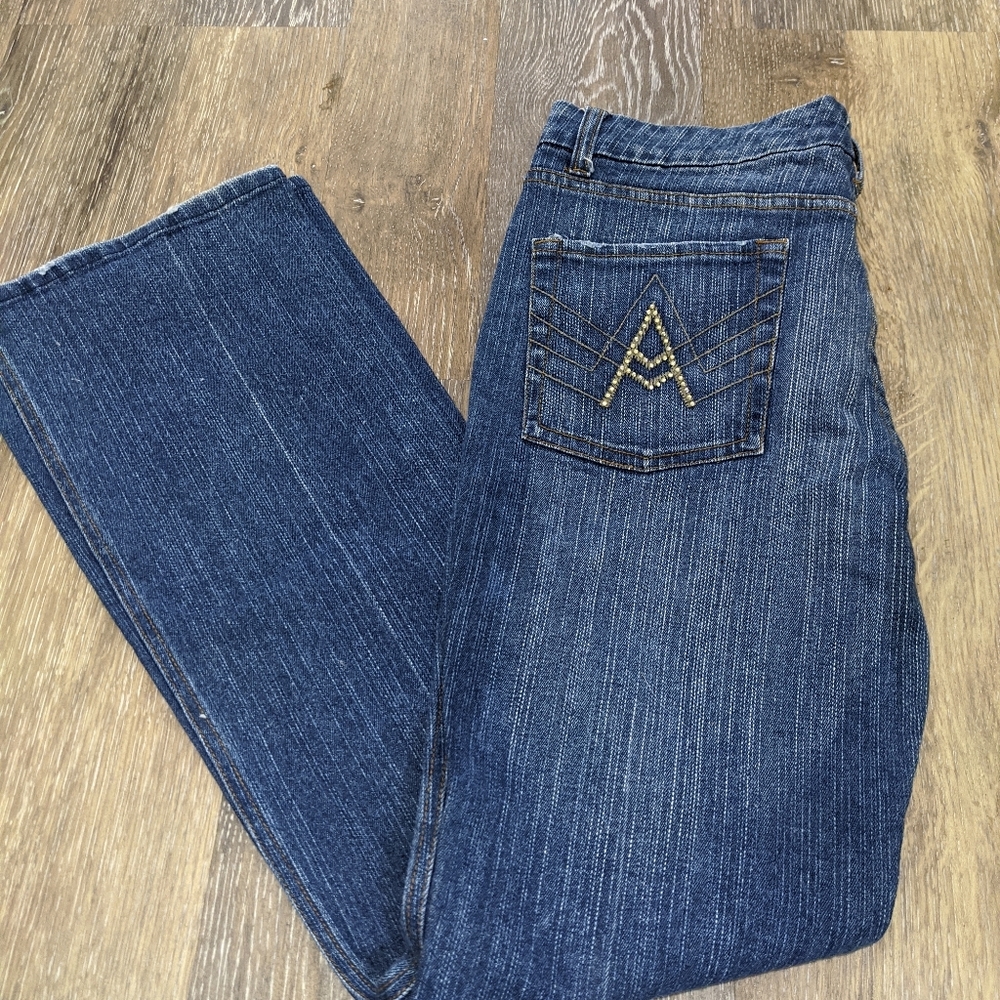 7 for all Mankind "A" pocket jeans embellished